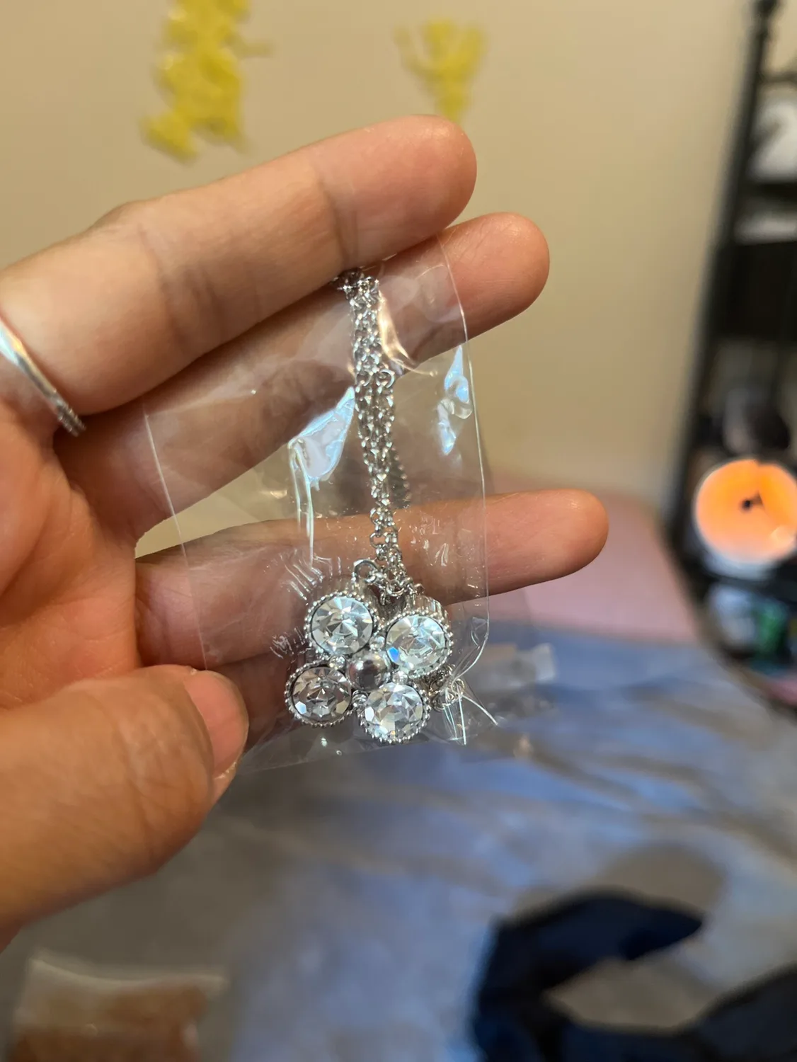 Silver Necklace Set image indicator(2)