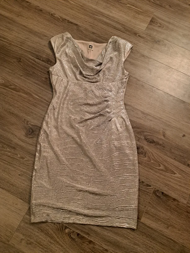 Silver Metallic Dress thumbnail