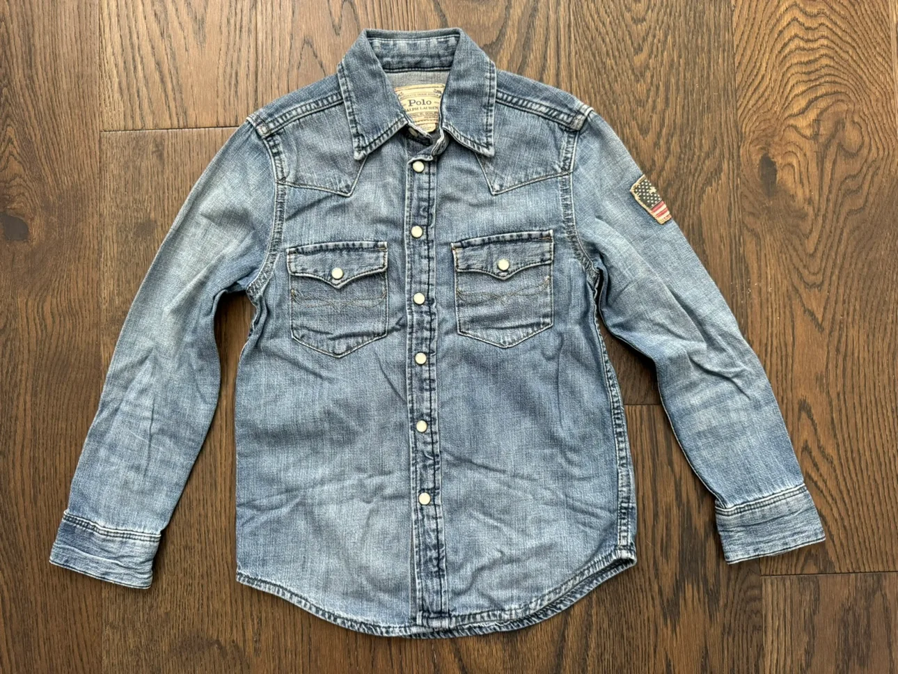 Polo Ralph Lauren Kids Denim Shirt thumbnail