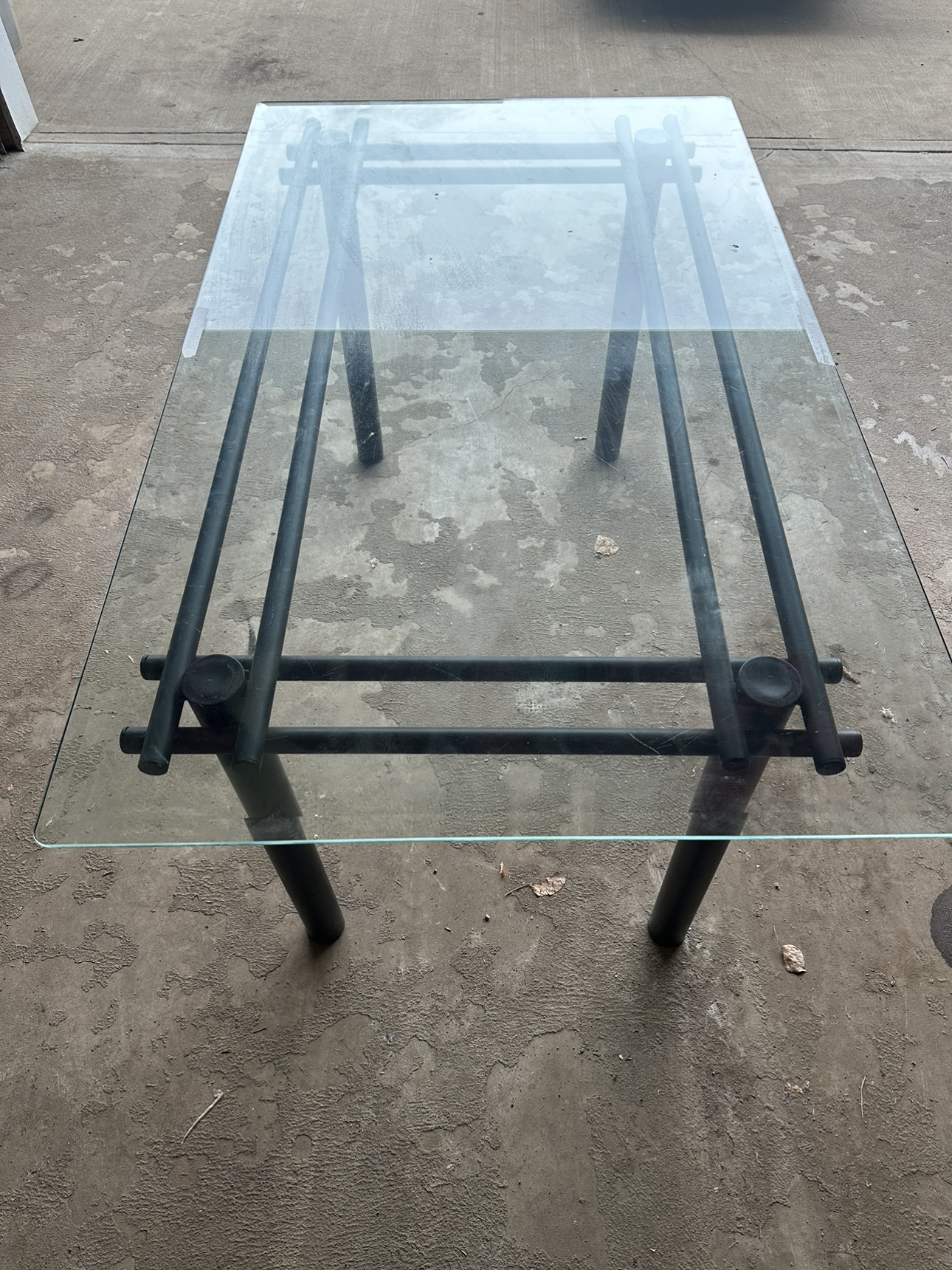 Glass Dining Table and 6 Chairs