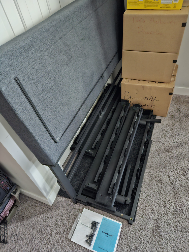 Queen Size Upholstered Bed Frame