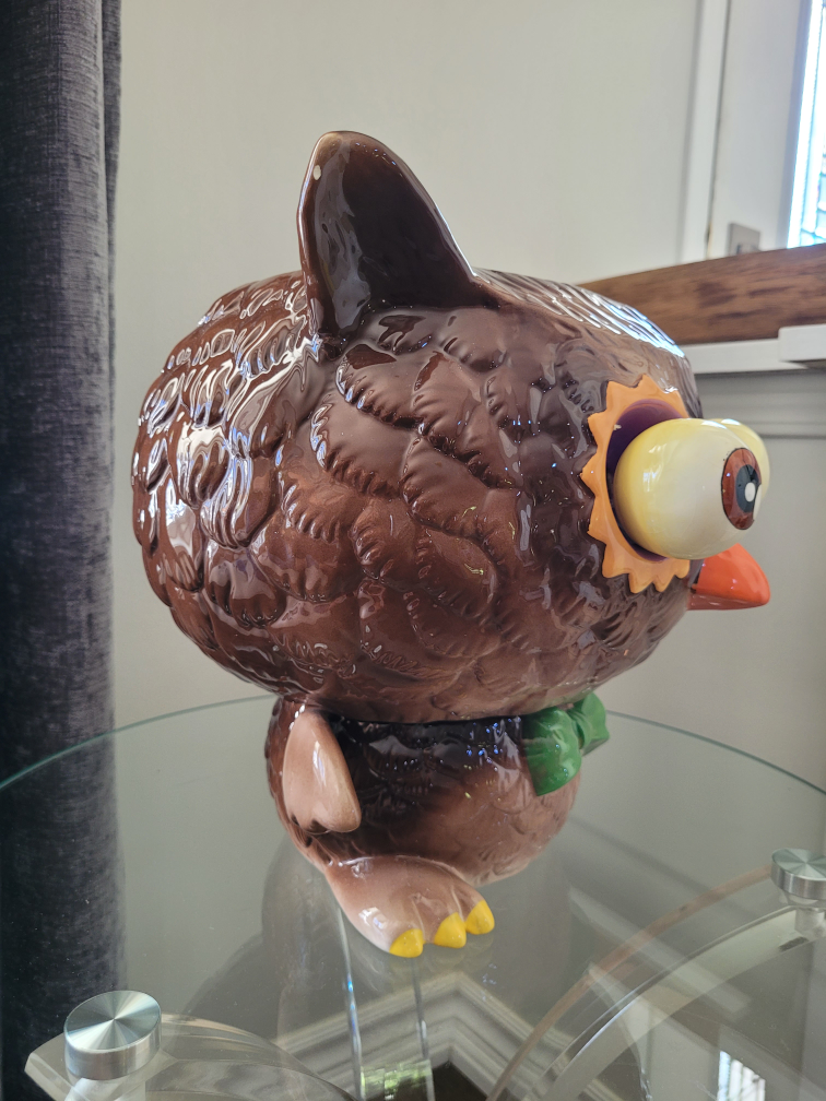 Ceramic Halloween Owl Candy Bowl - photo 3
