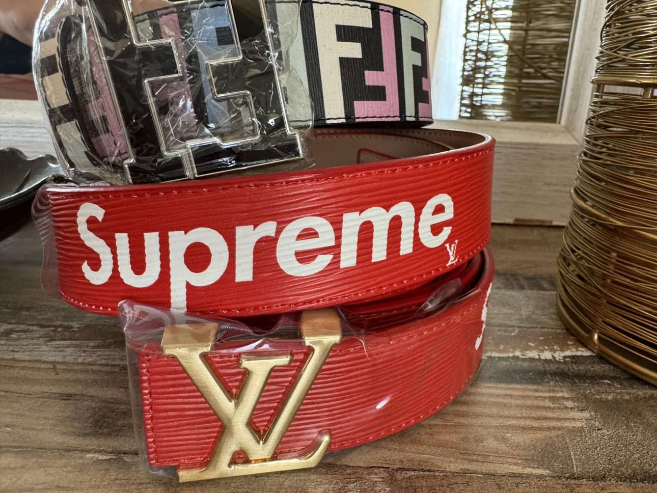 Red Supreme Belt - photo 2