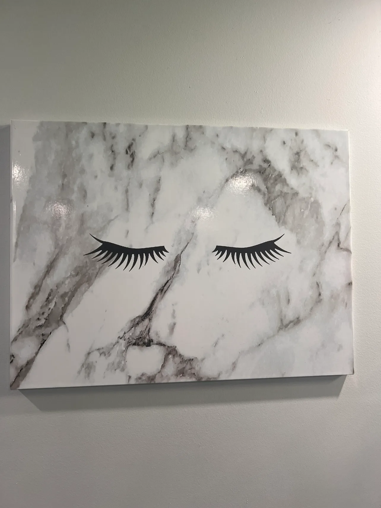Magnetic Marble Eyelash Whiteboard 🧡 thumbnail