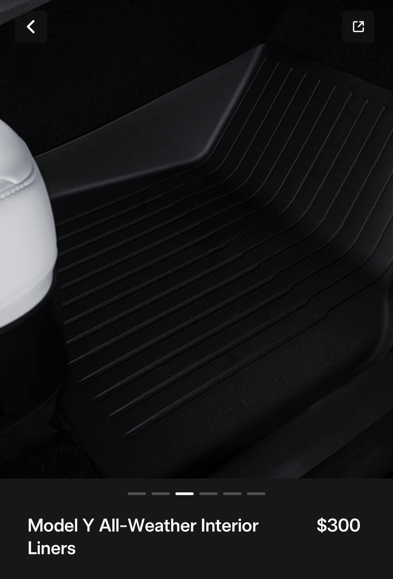 Tesla Model Y All-Weather Floor Mats - photo 3