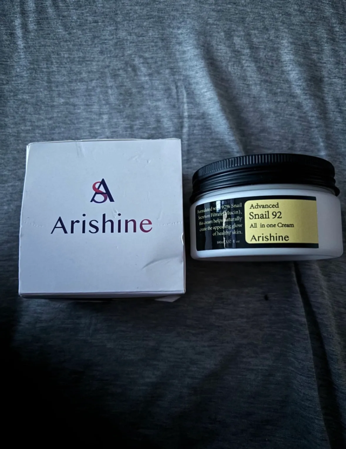 Arishine Snail Mucin Cream image indicator(2)
