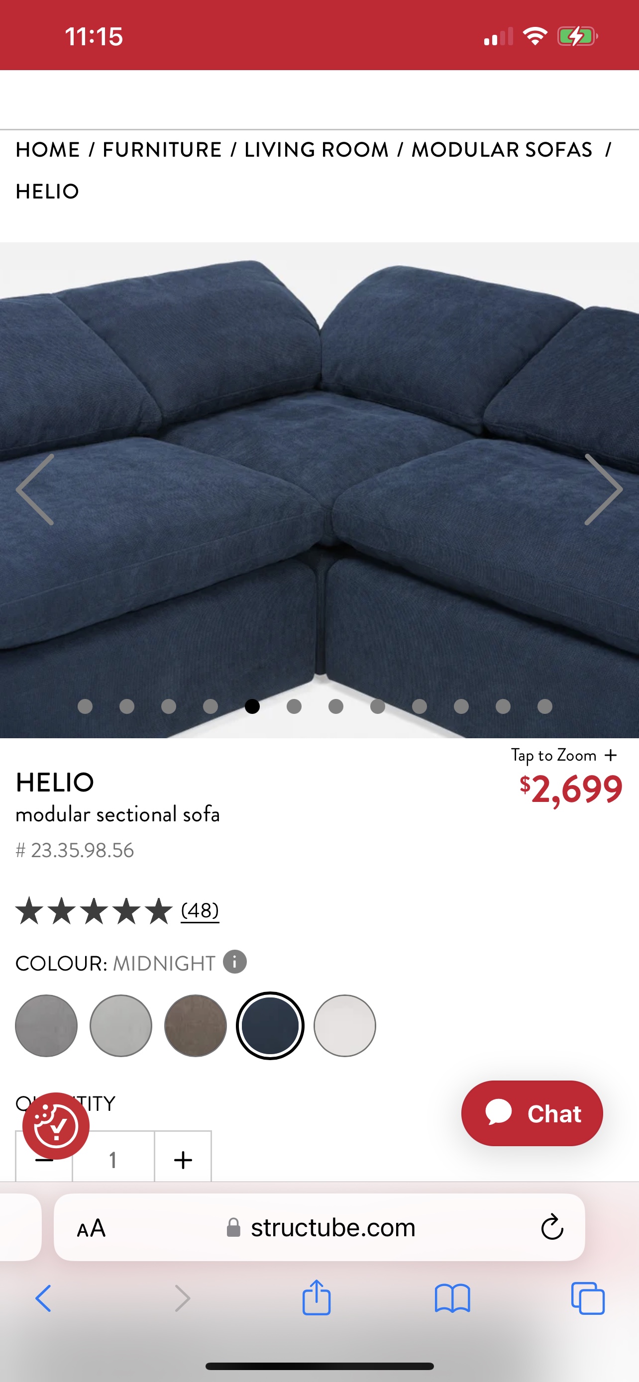 Helio Modular Sectional Sofa❗️Reduced - photo 2