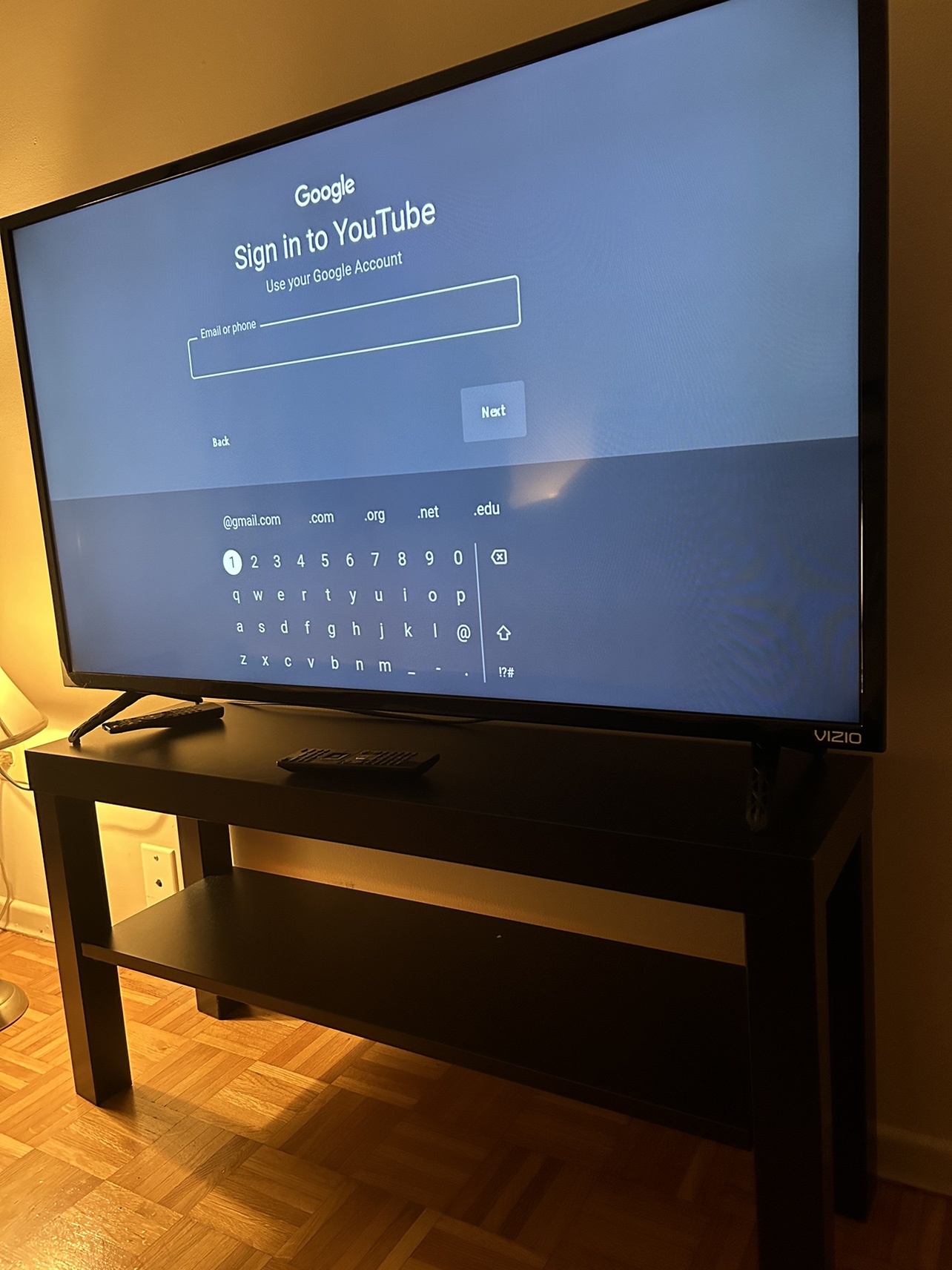 Vizio Smart TV 42 inch and stand for $100