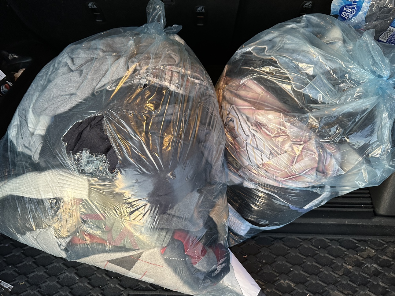 Men size L and XL - 2 Bags of Clothes