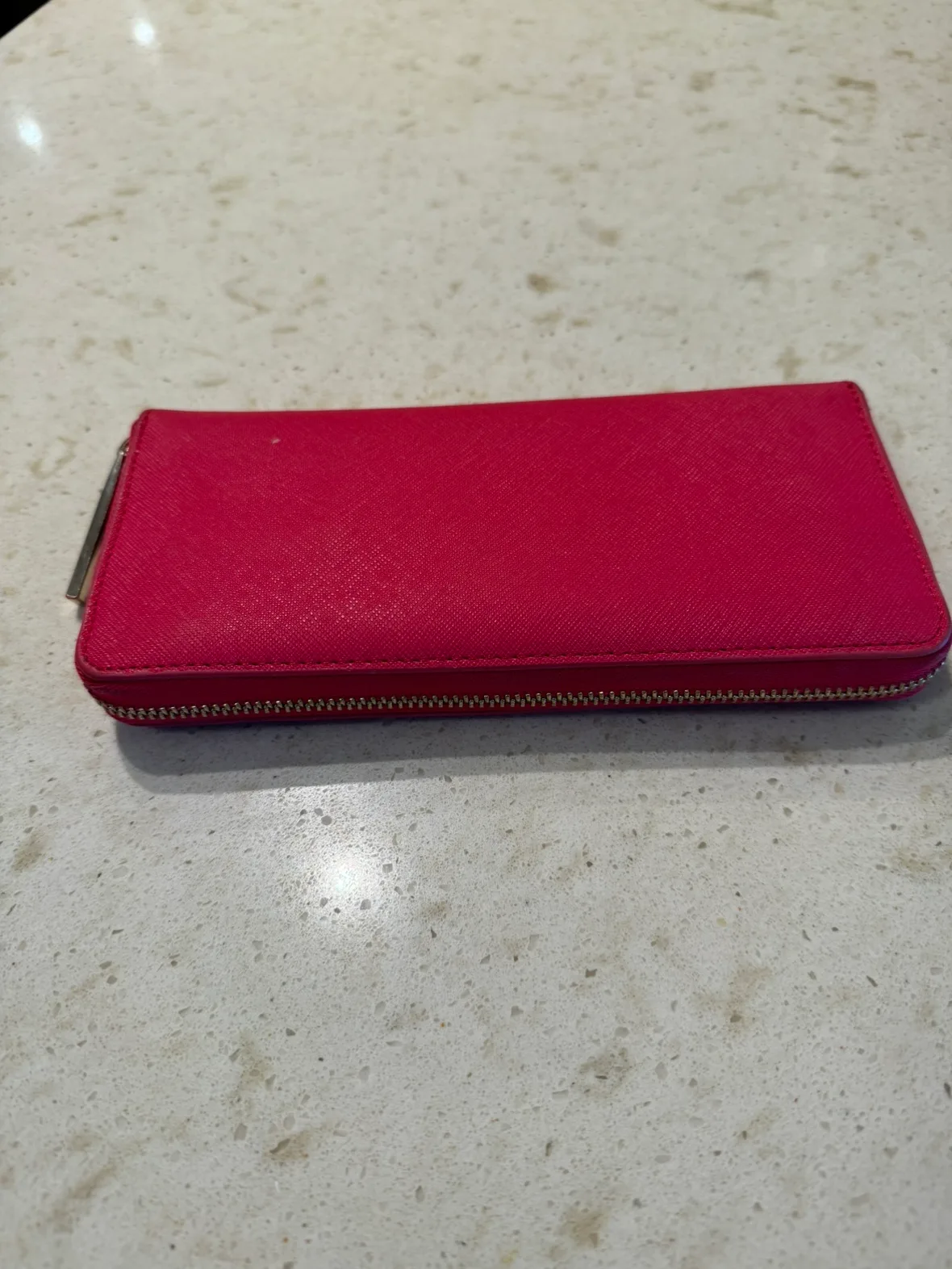 Red  Zippered Wallet Danier thumbnail