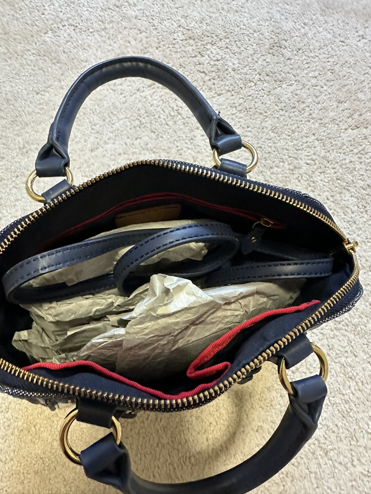 Tommy Hilfiger Striped Handbag - photo 2