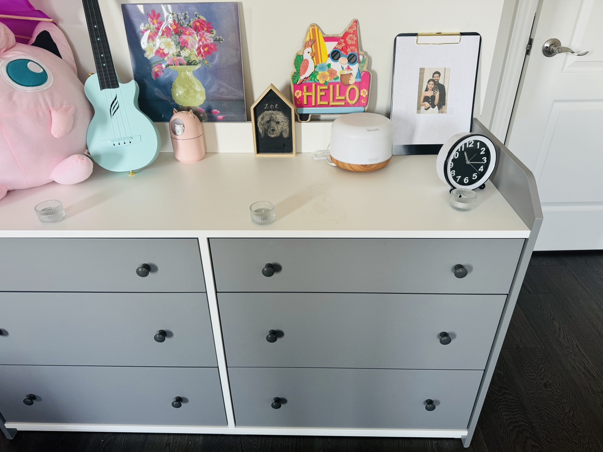 Grey 6-Drawer Dresser - photo 2