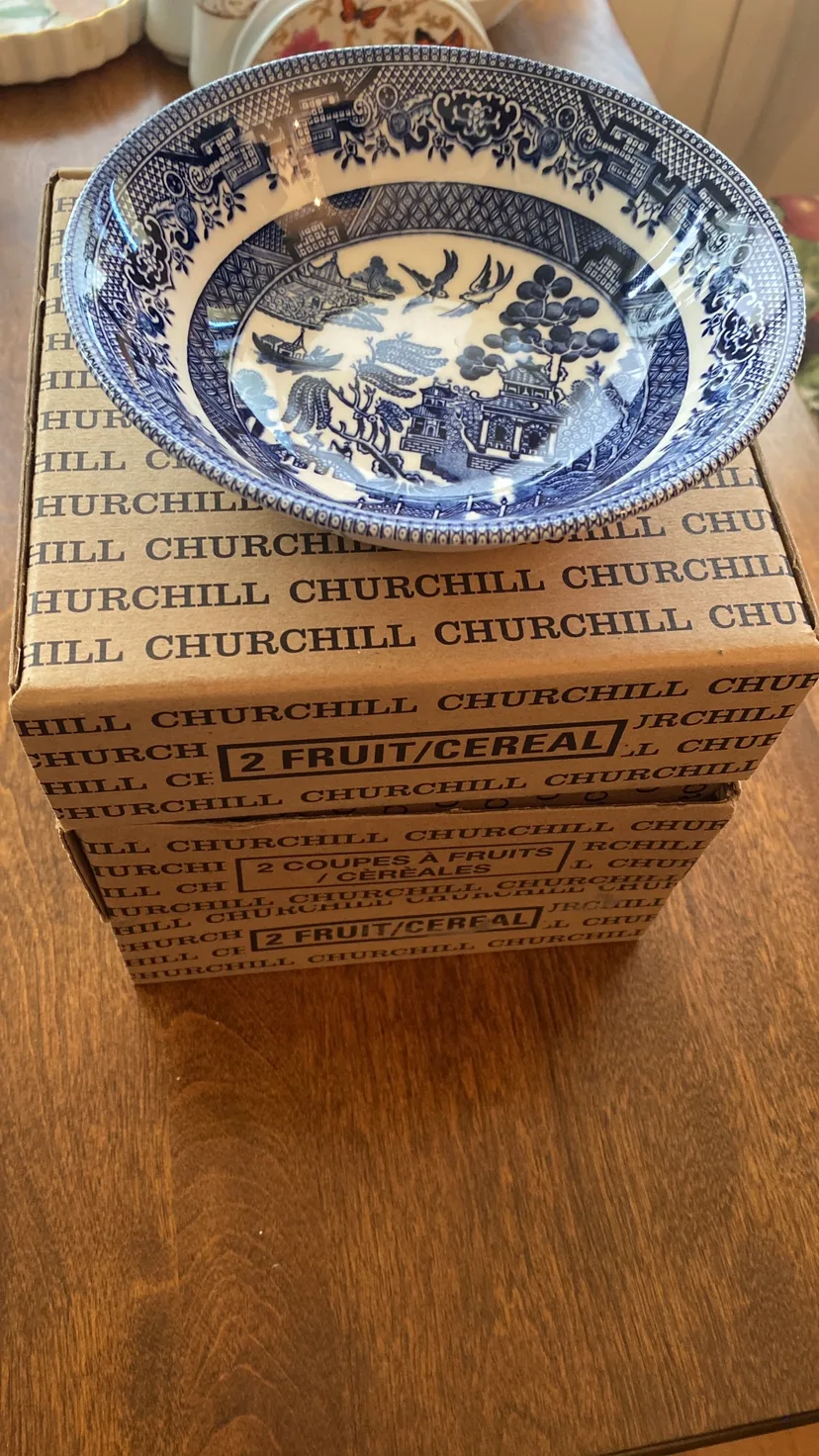 Blue Willow Cereal Bowl thumbnail