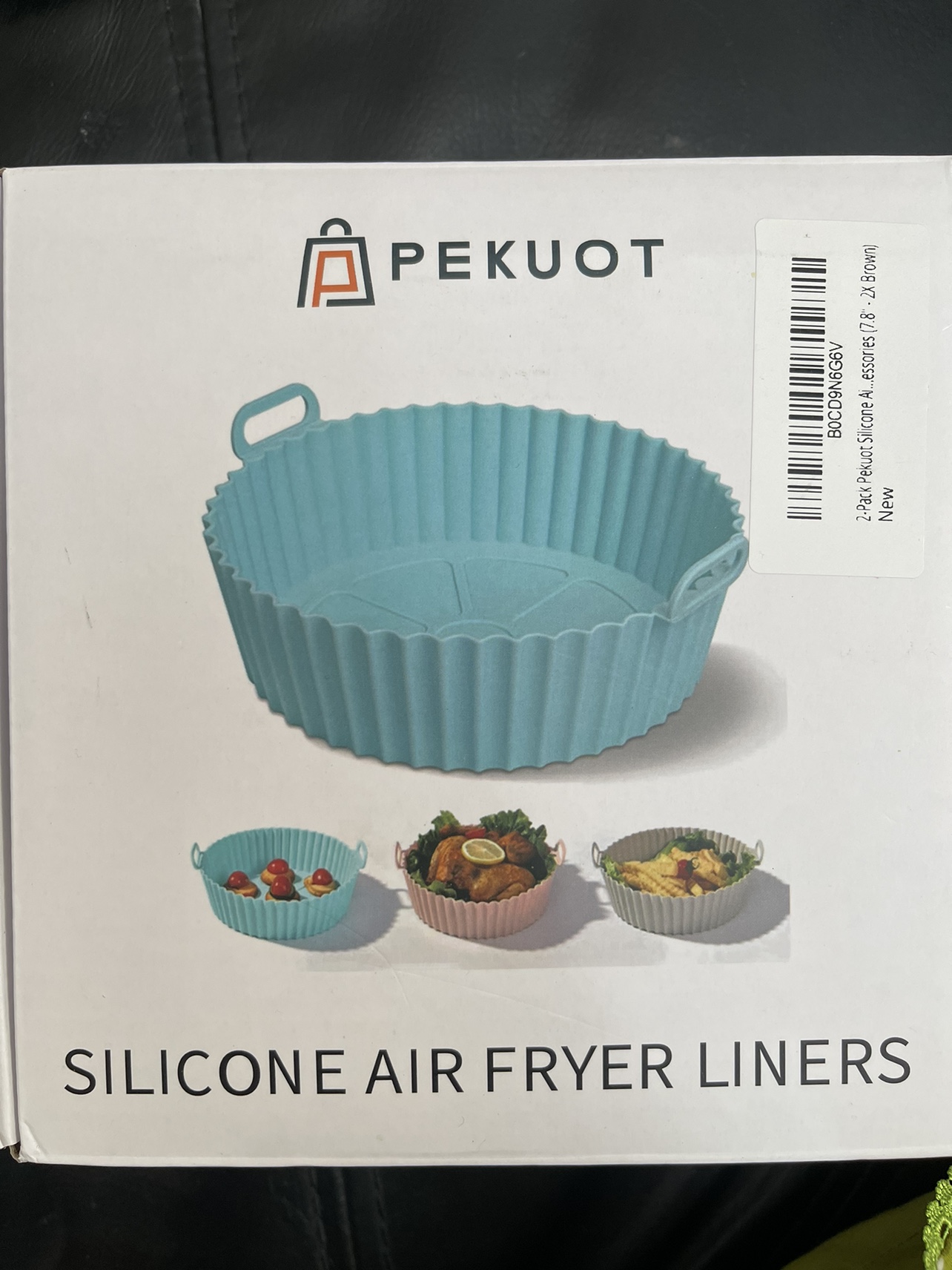 Silicone air fryer liners