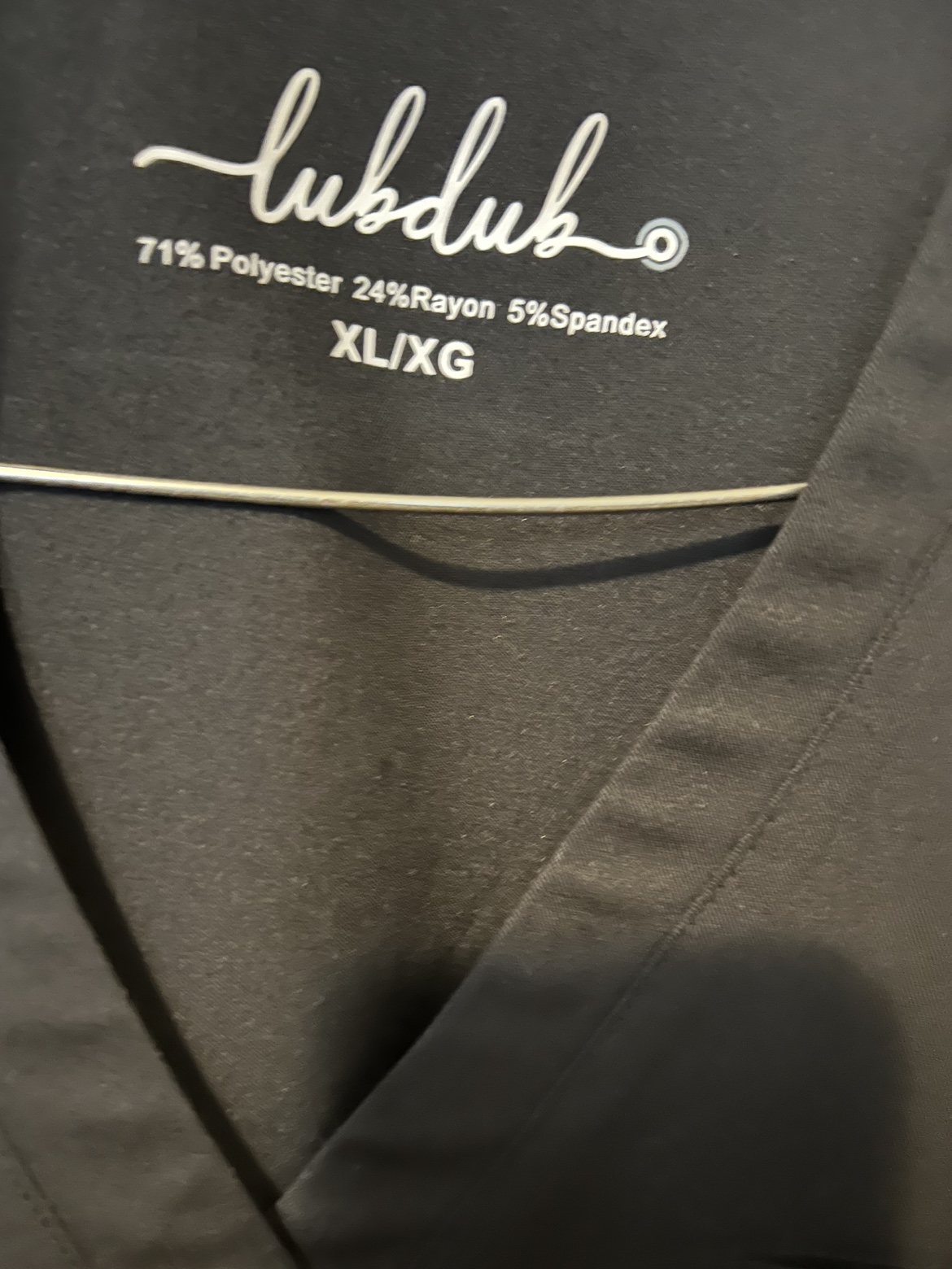 Black Scrub Top - photo 2