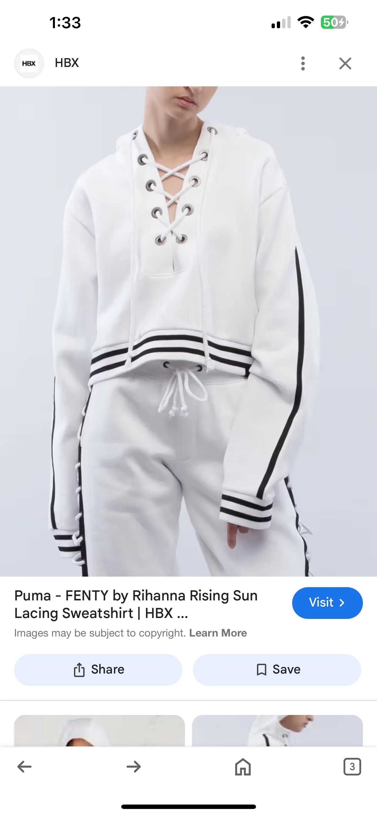 Fenty by rhianna /puma Lace Up Hoodie image indicator(10)