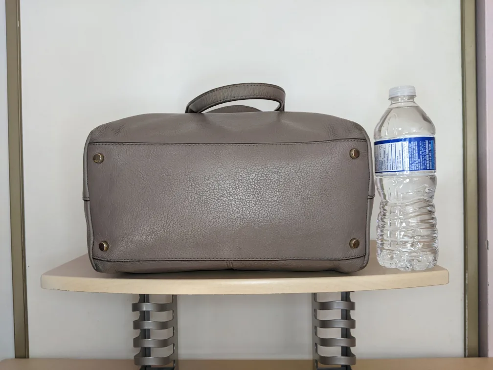 Kate Spade Larchmont Avenue Penny Gray Pebbled Large Leather image indicator(6)