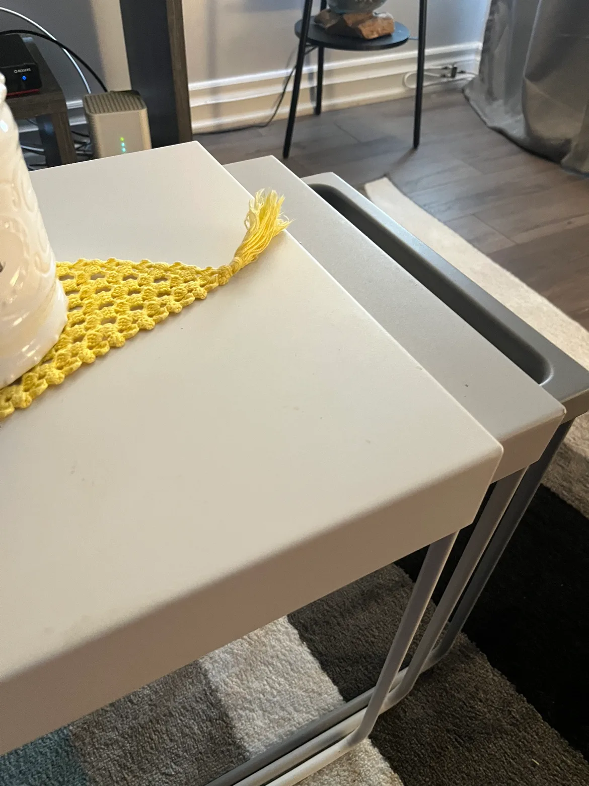 Ikea White Nesting Tables image indicator(2)