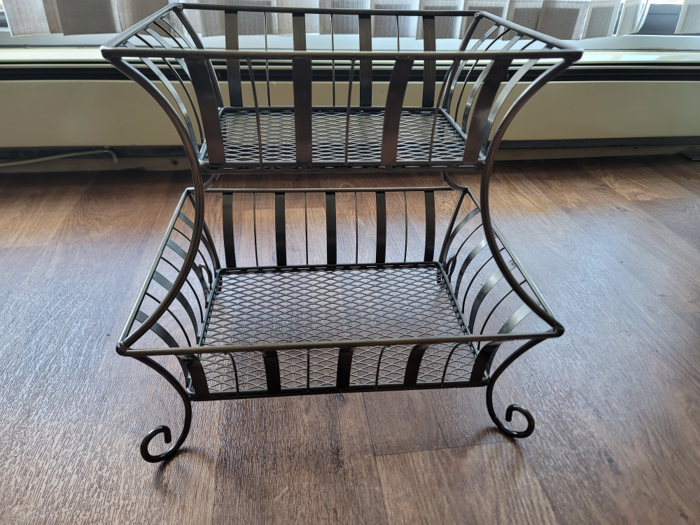 Two-Tier Wire Shelf