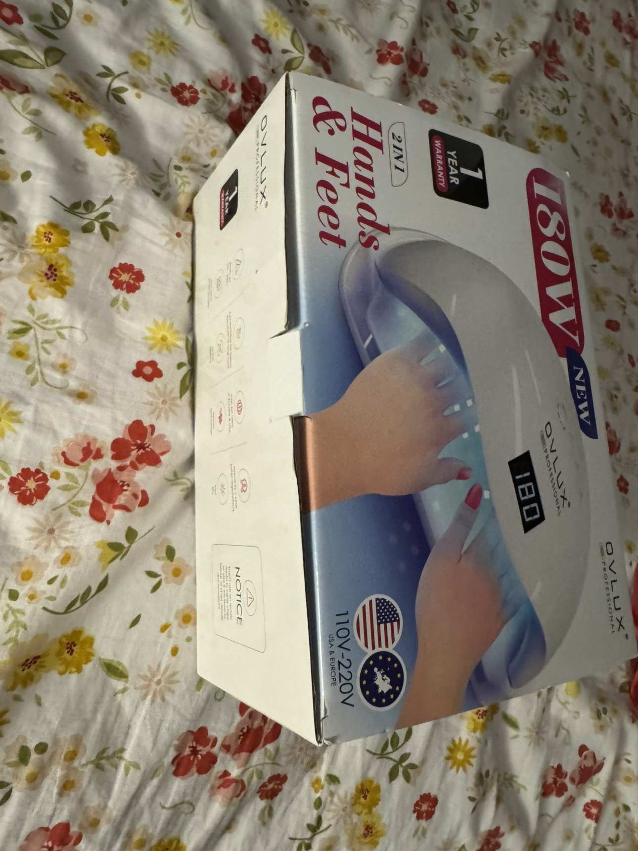 OVLUX 180W UV LED Nail Lamp - photo 4