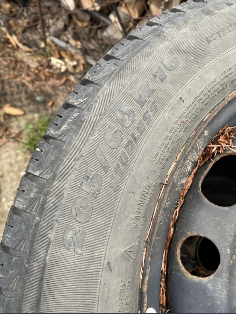 Michelin Winter Tires with Rims - photo 2