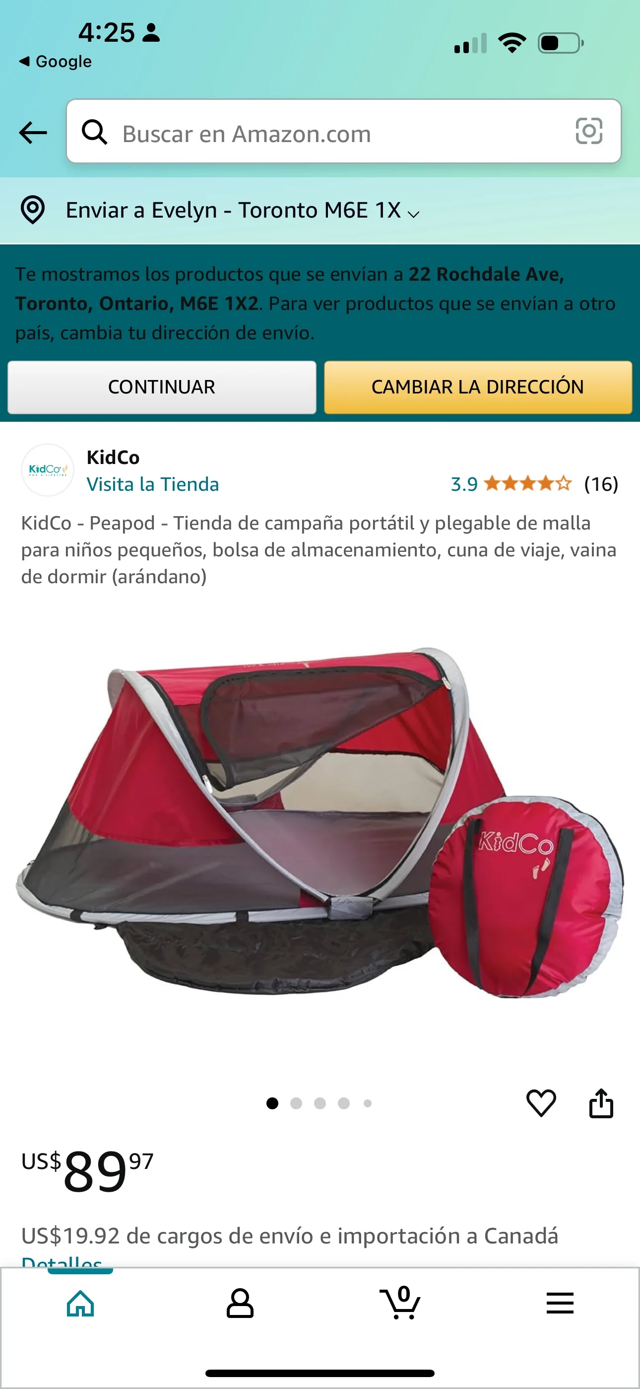 KidCo Pop Up Tent thumbnail
