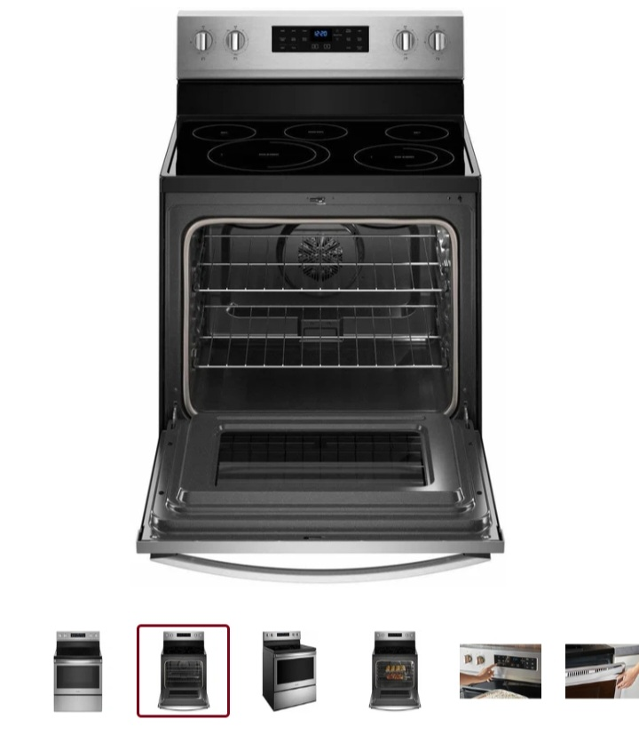 Whirlpool 30-inch Freestanding Electric Range YWF555S0RZ - photo 2