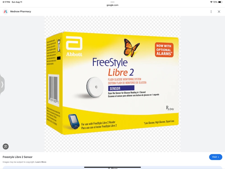 FreeStyle Libre 2 Sensor