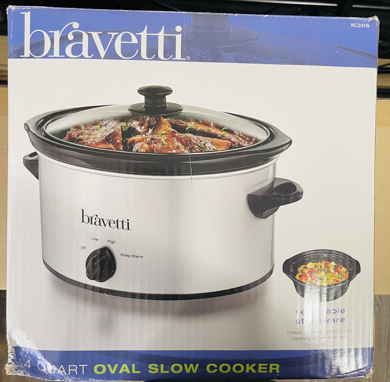 Bravetti 4 Qt. Oval Slow Cooker - photo 3