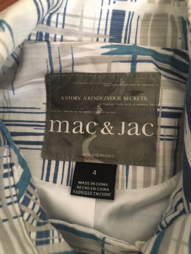 Women’s Mac&Jac fall  jacket