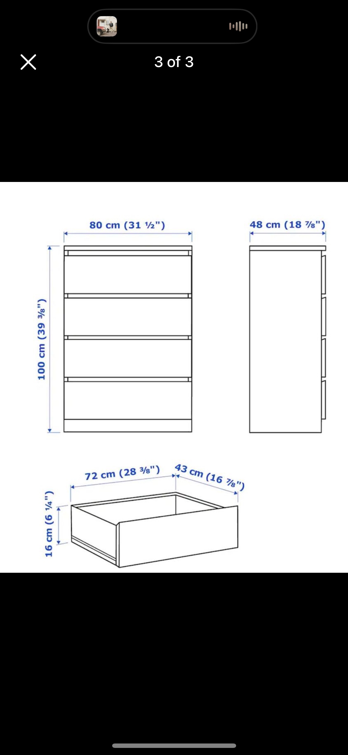 IKEA MALM 4 Drawer Dresser - photo 5
