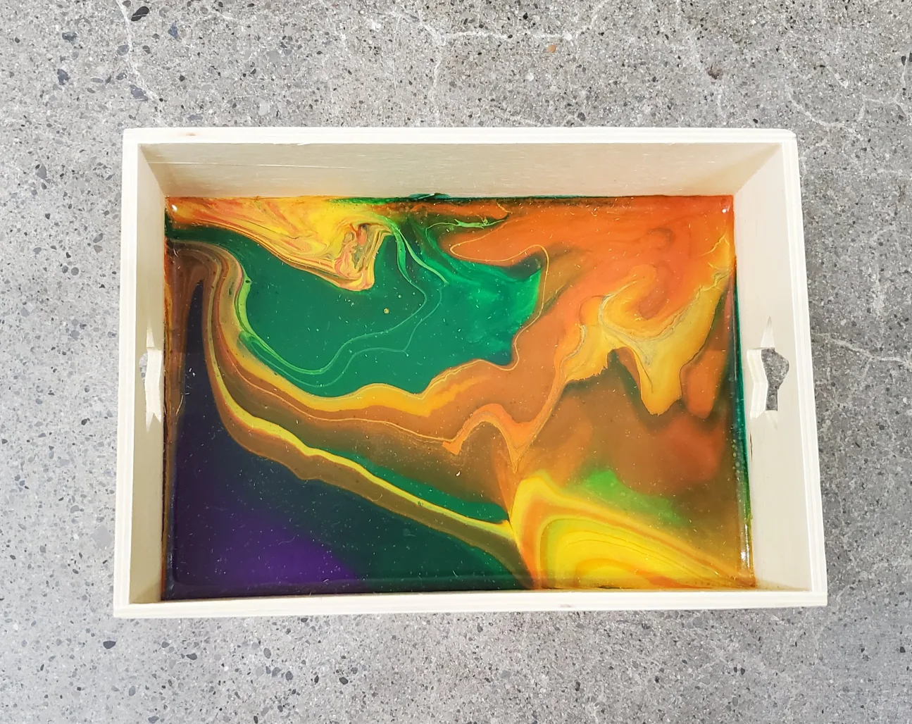 Hand Painted Wooden Accessory Trays $1 each image indicator(9)