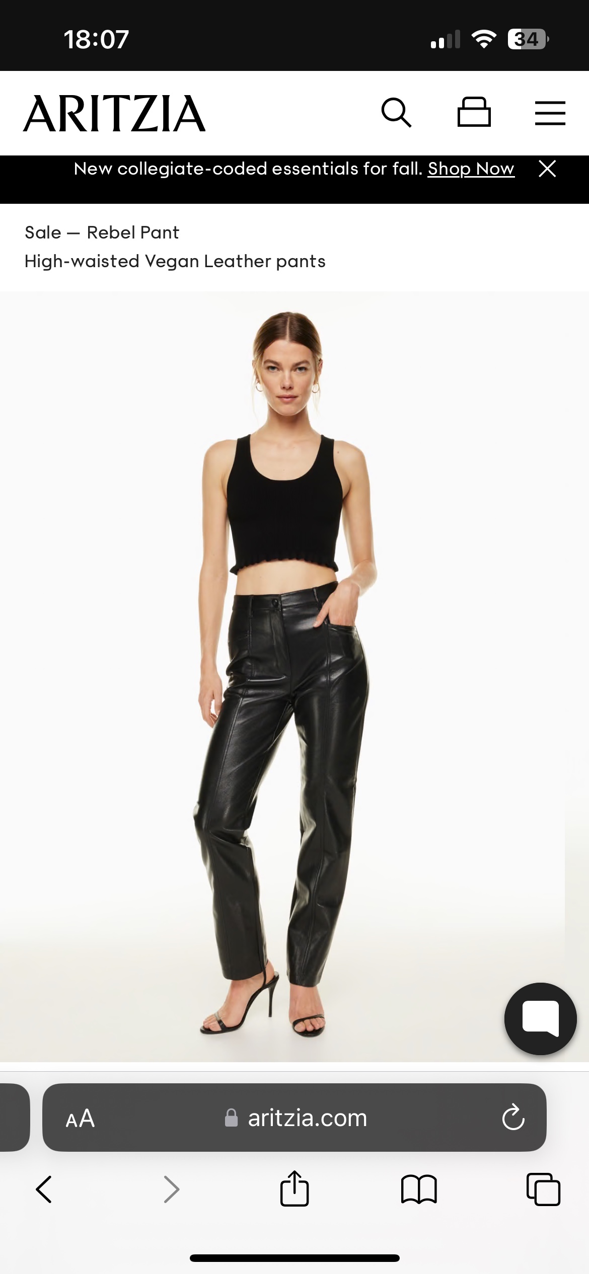 Aritzia Wilfred Green Rebel Pants Size 4 - photo 4