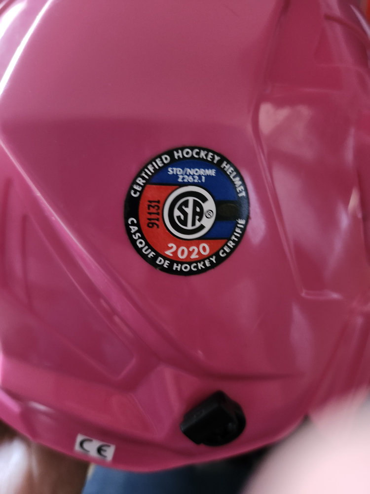 Pink Hockey Helmet CCm - photo 3