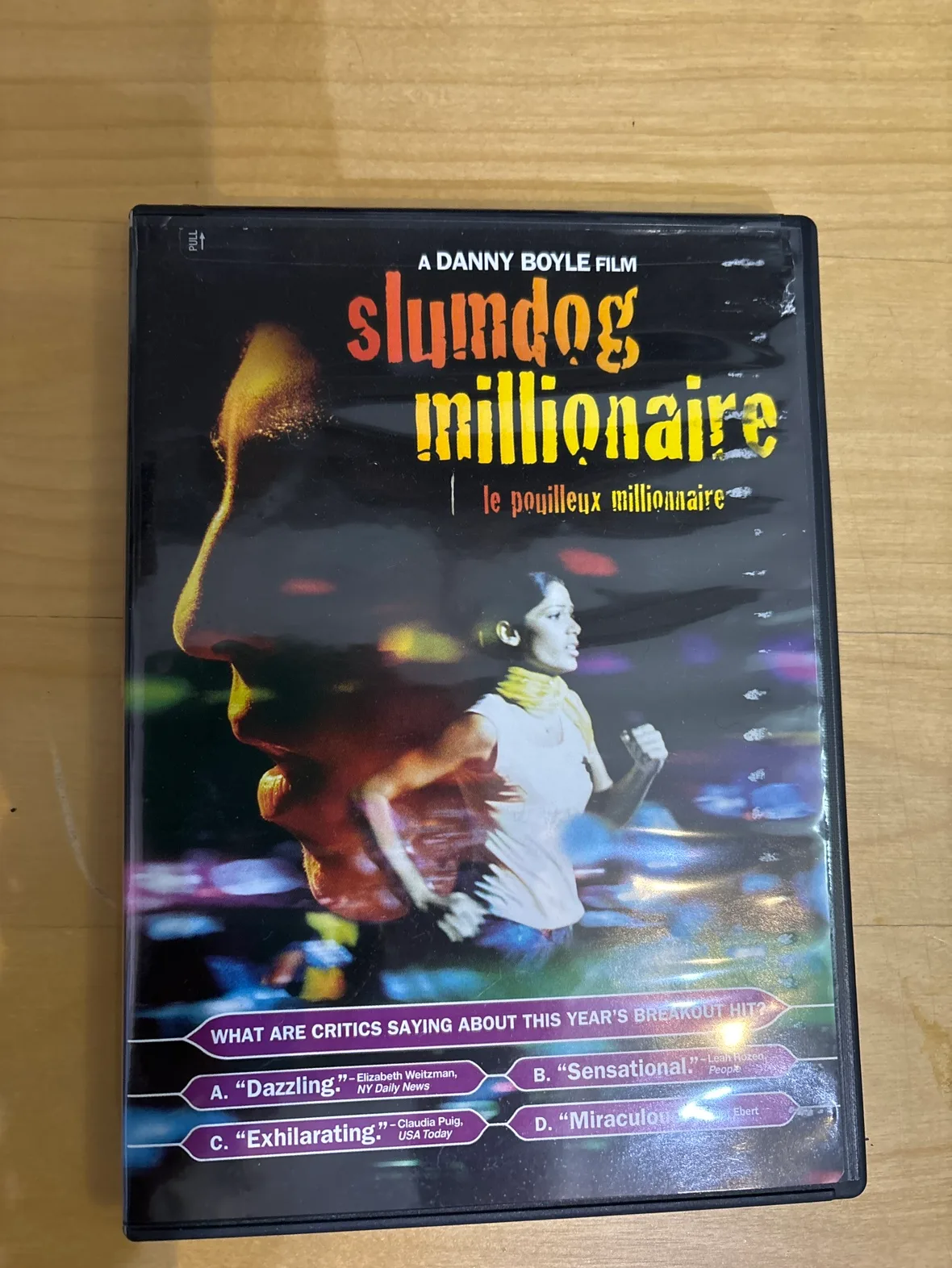 Slumdog Millionaire DVD #freecycle thumbnail