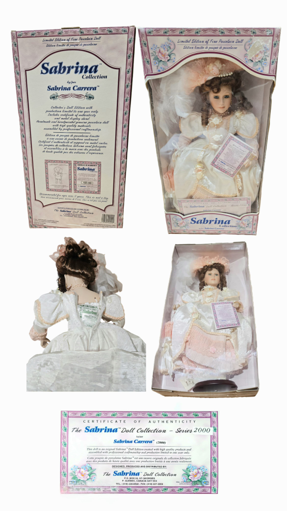 Sabrina Carrera Porcelain Doll