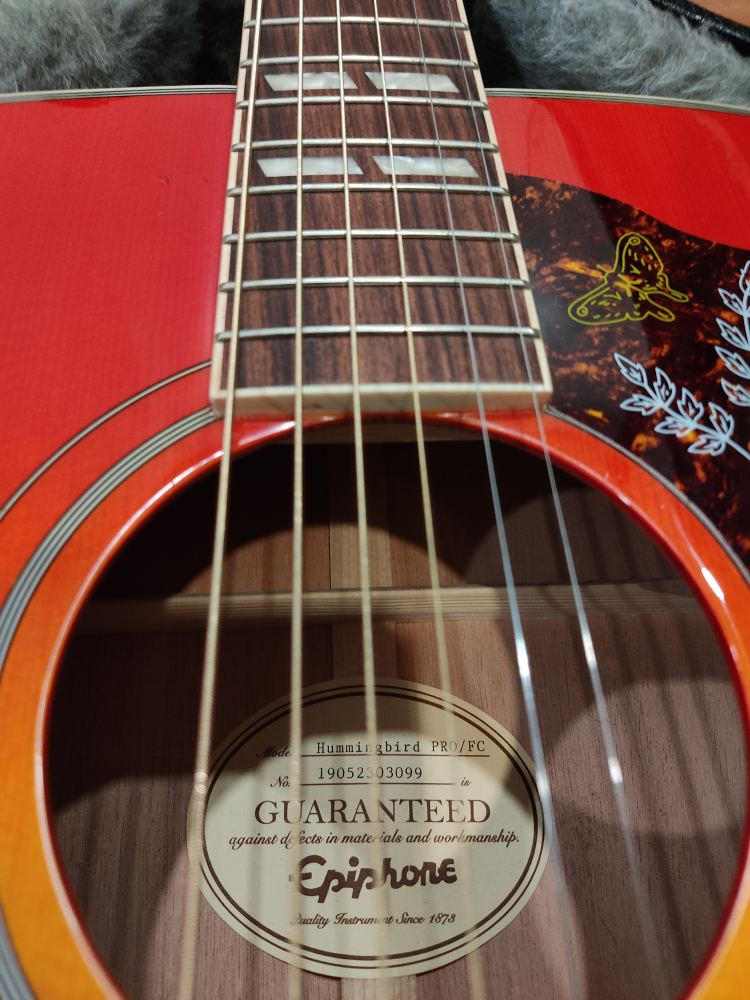 Epiphone hummingbird - photo 4