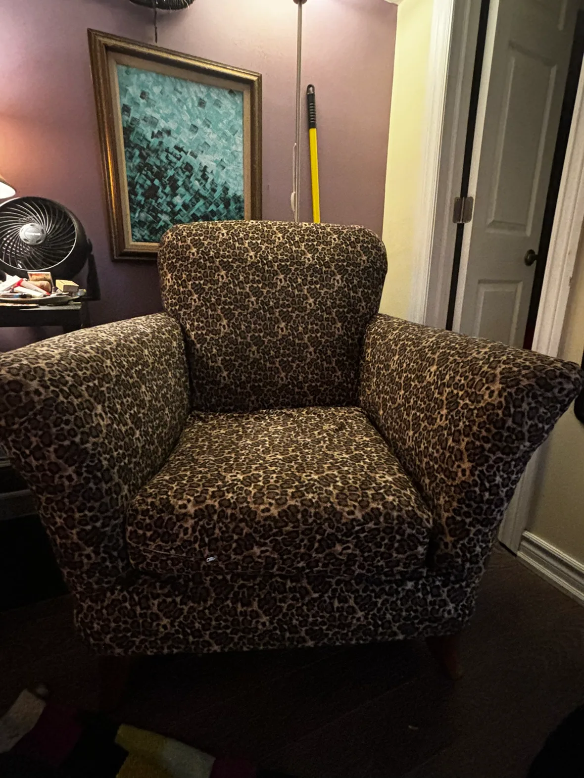 Leopard Print Armchair thumbnail