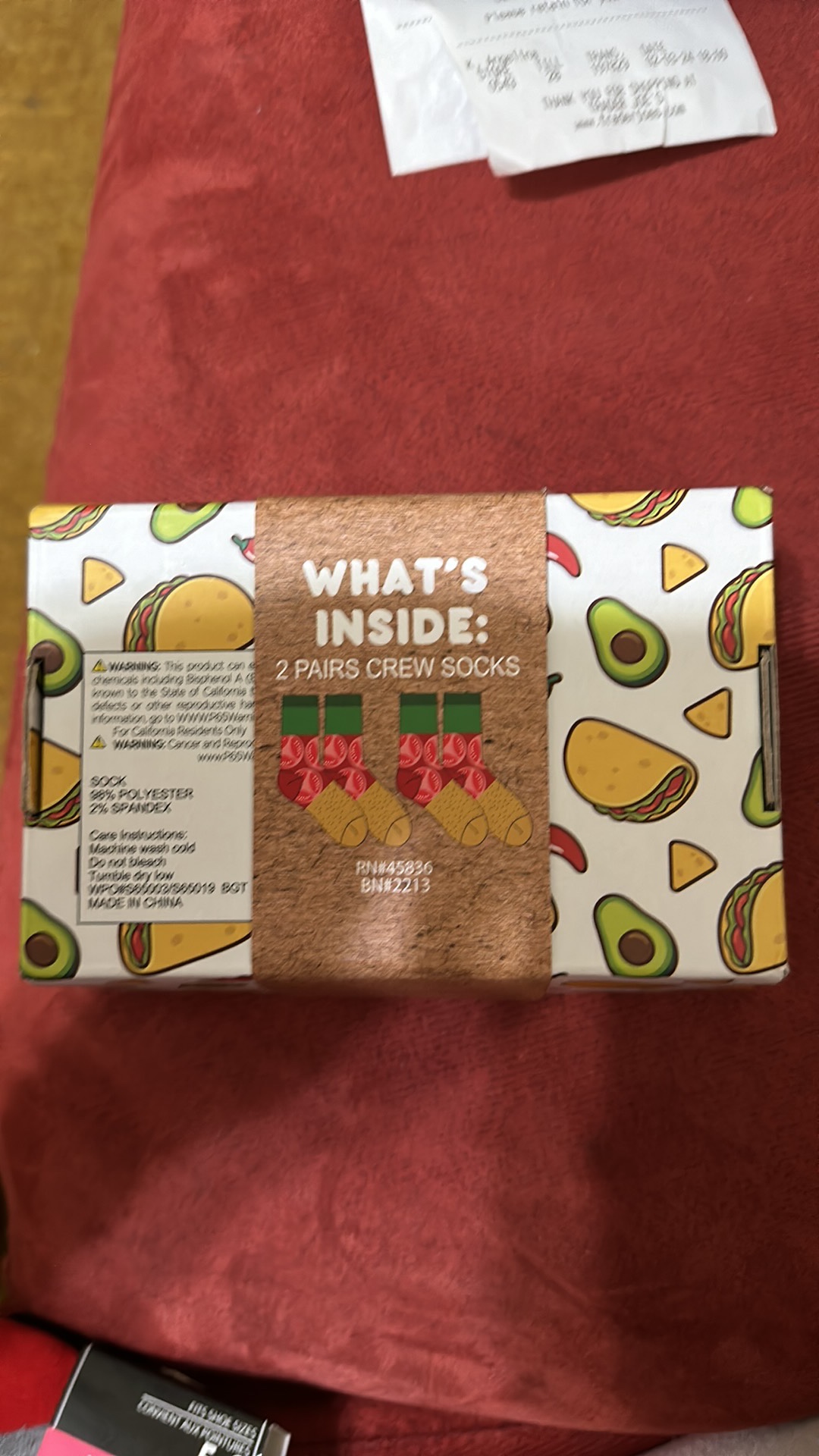 Taco Socks Gift Set - photo 2