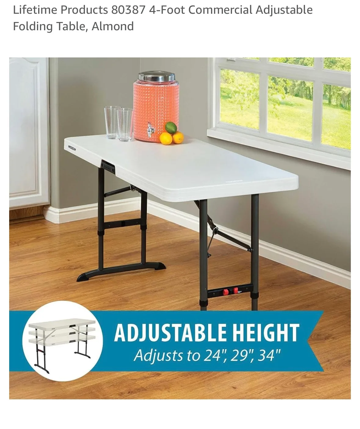 Lifetime Folding Table thumbnail