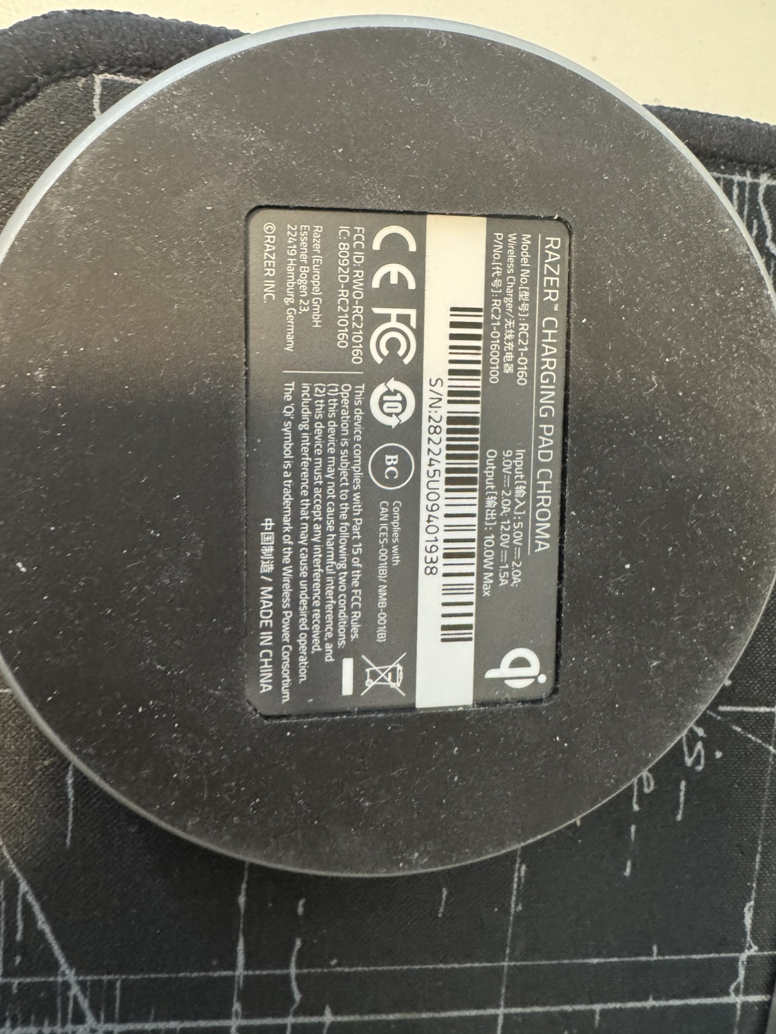 Razer Charging Pad Chroma