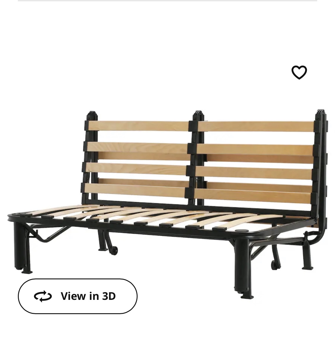 IKEA Friheten Sofa Bed frame and cover (no mattress) - photo 2