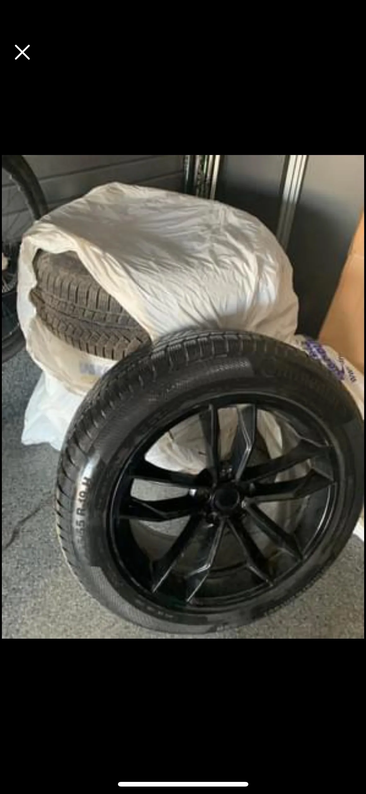 BMW snow tires with Rims thumbnail
