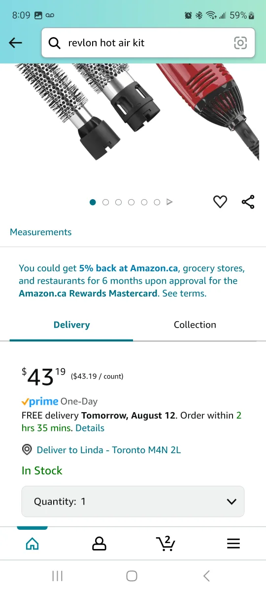 Revlon Hot Air Styler image indicator(2)