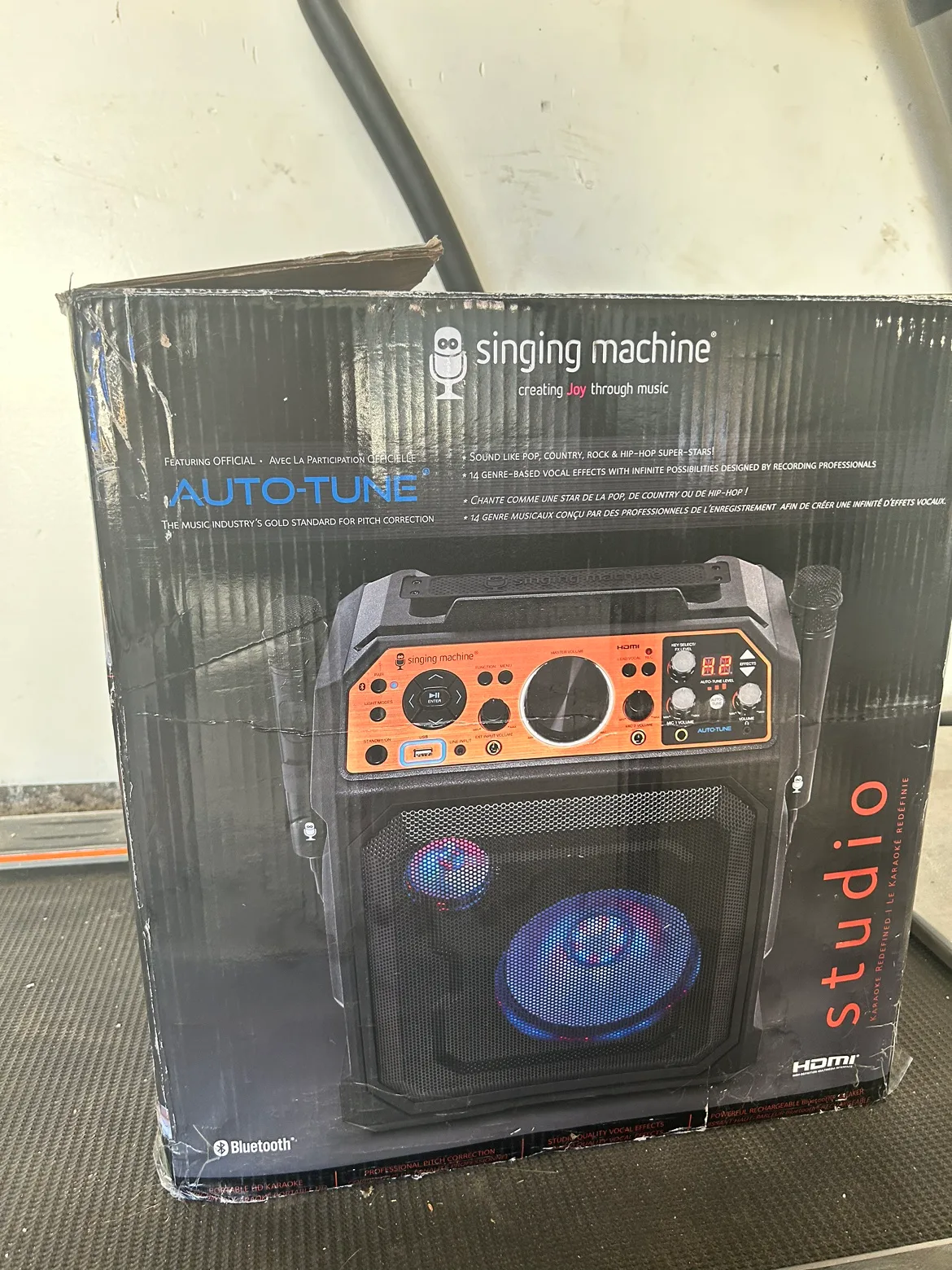 Singing Machine Studio Pro Karaoke Machine thumbnail
