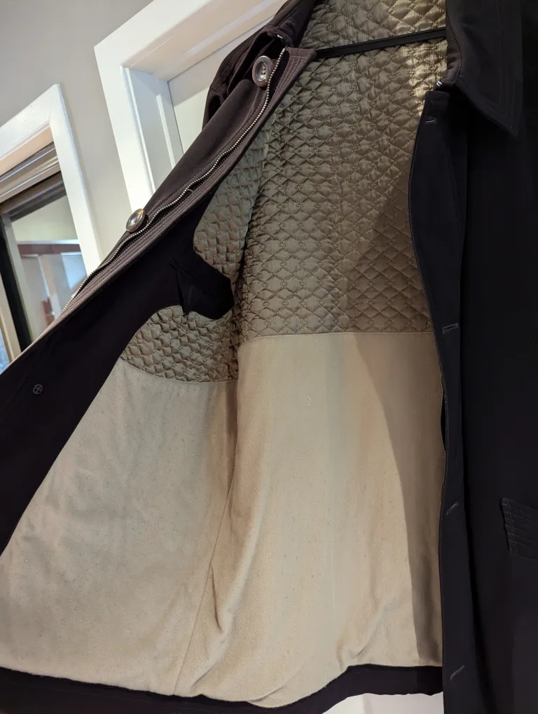 Men's Dark Brown Car Coat image indicator(2)