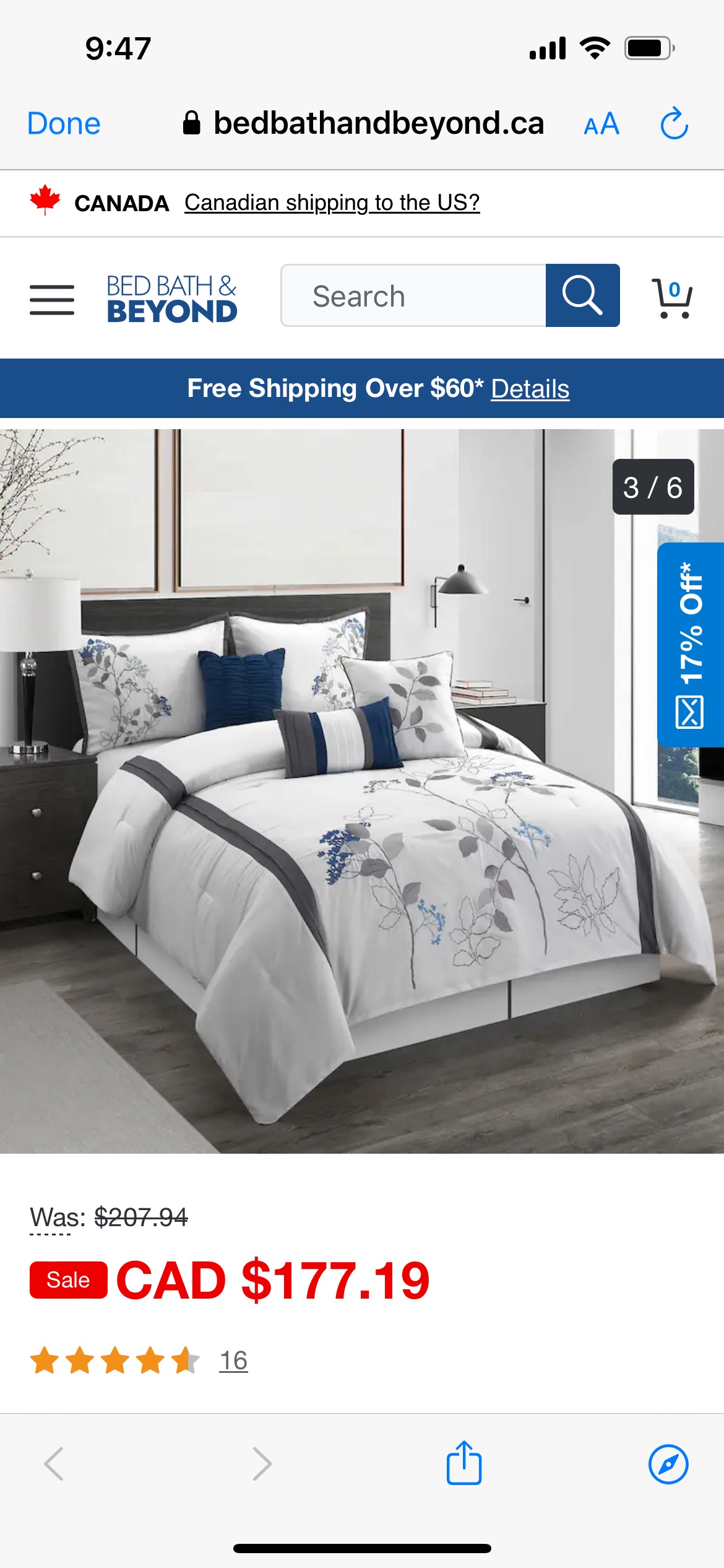 King Size 7-Piece Comforter Set - photo 3