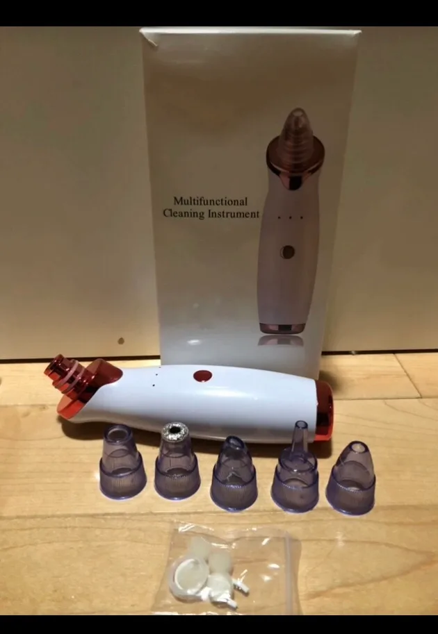 🆕 Face Blackhead / Whitehead Remover Vacuum image indicator(2)