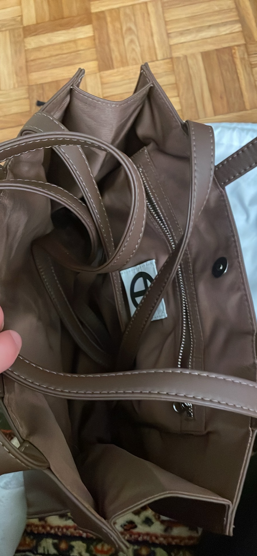Brown Telfar Tote Bag - photo 2