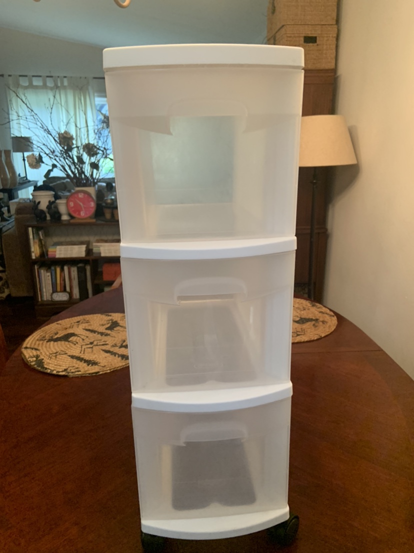 3-Drawer Rolling Storage Cart - photo 3